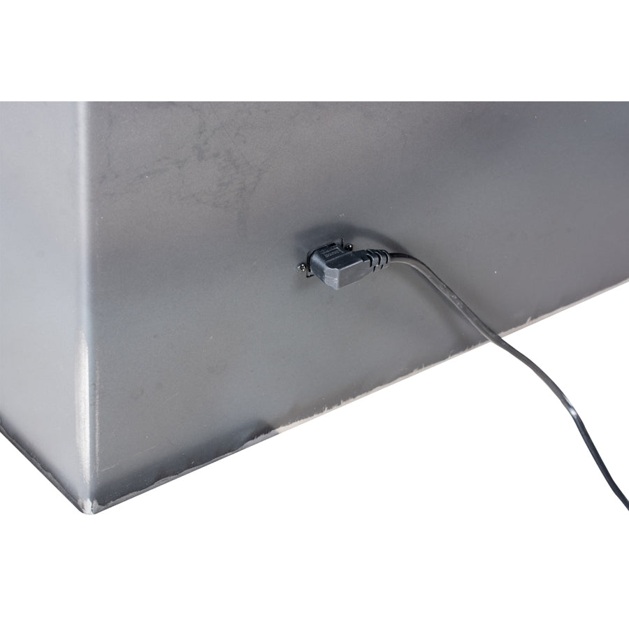 Electric Cord Plugged Into Back of Safe.