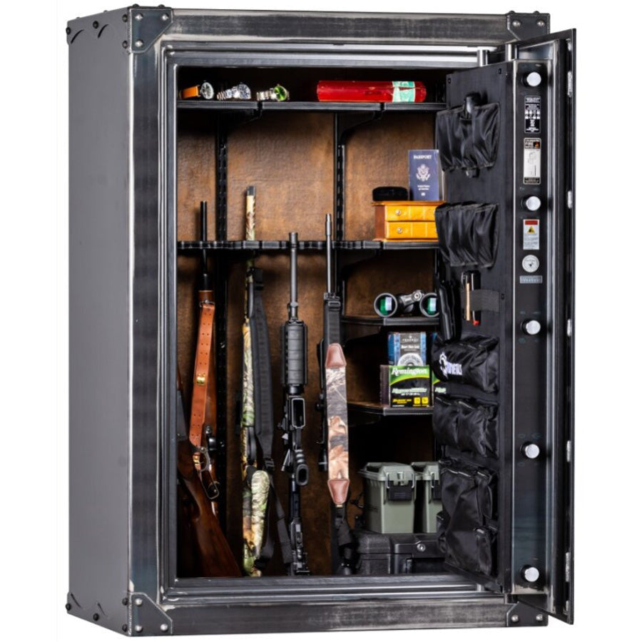 Ironworks Thunderbolt IWT6042 with Rhino Vector™ Interior with Door Half Open, 90 degrees.