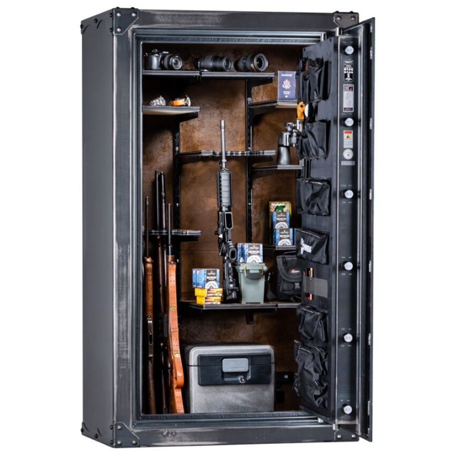 Ironworks Thunderbolt IWT7242 with Rhino Vector™ Interior with Door Half Open, 90 degrees.