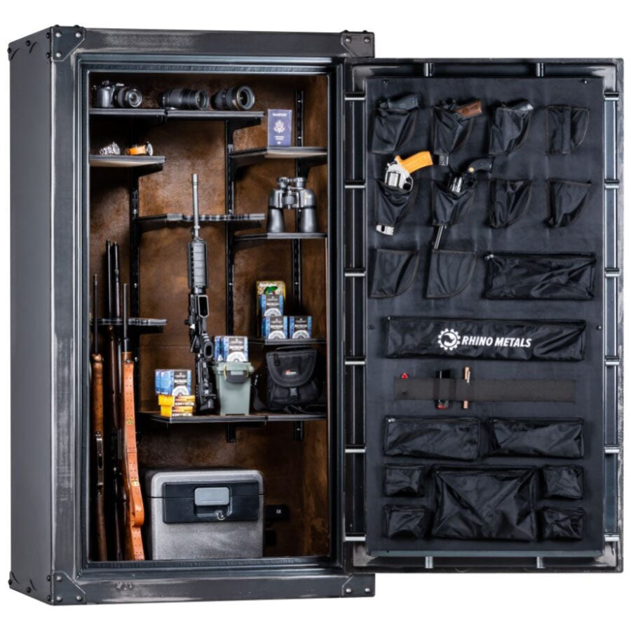 Ironworks Thunderbolt IWT7242 with Rhino Vector™ Interior with Door Open, 180 degrees.