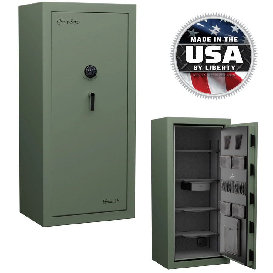 Liberty Safe Home SE in Textured Frontier Sage.