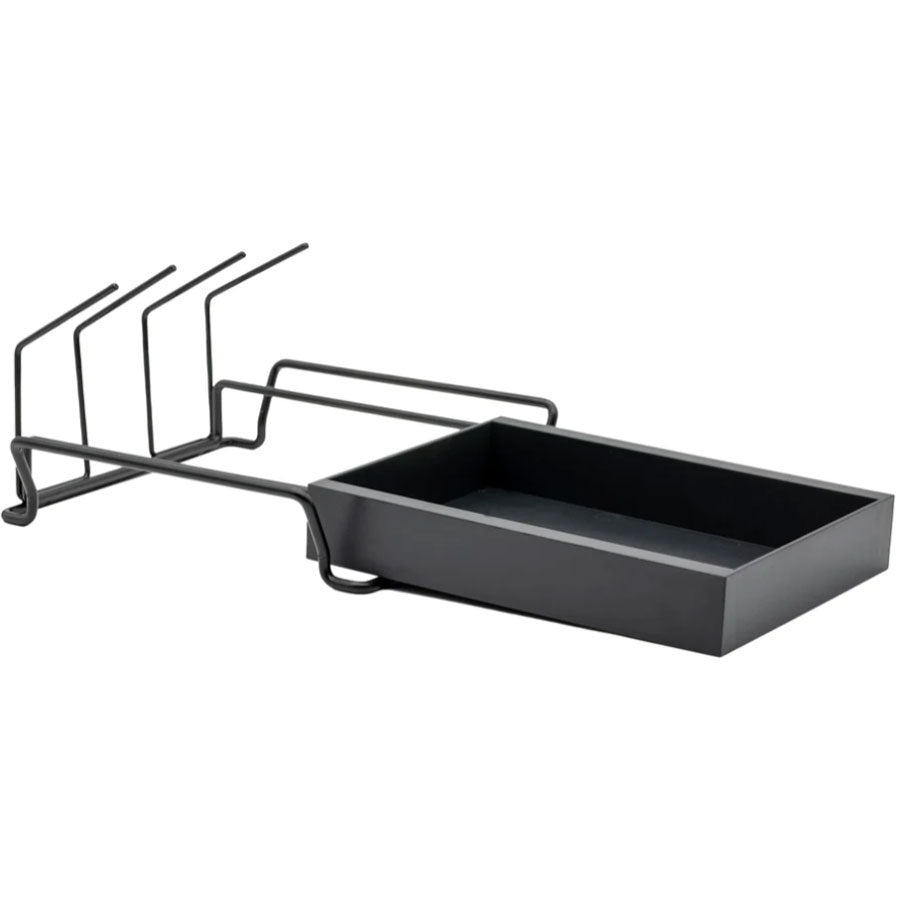 Liberty Safe Pistol Rack, side view, extended.