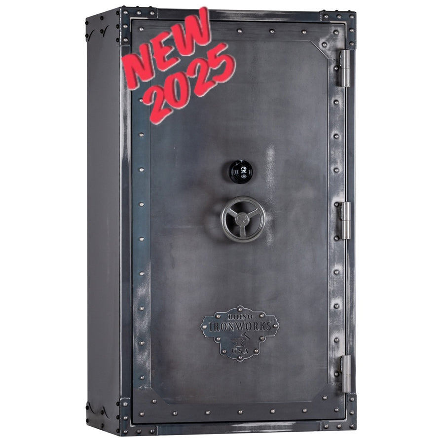Ironworks Thunderbolt TIX7241 Exterior in Antiqued Ironworks Finish with manual lock.