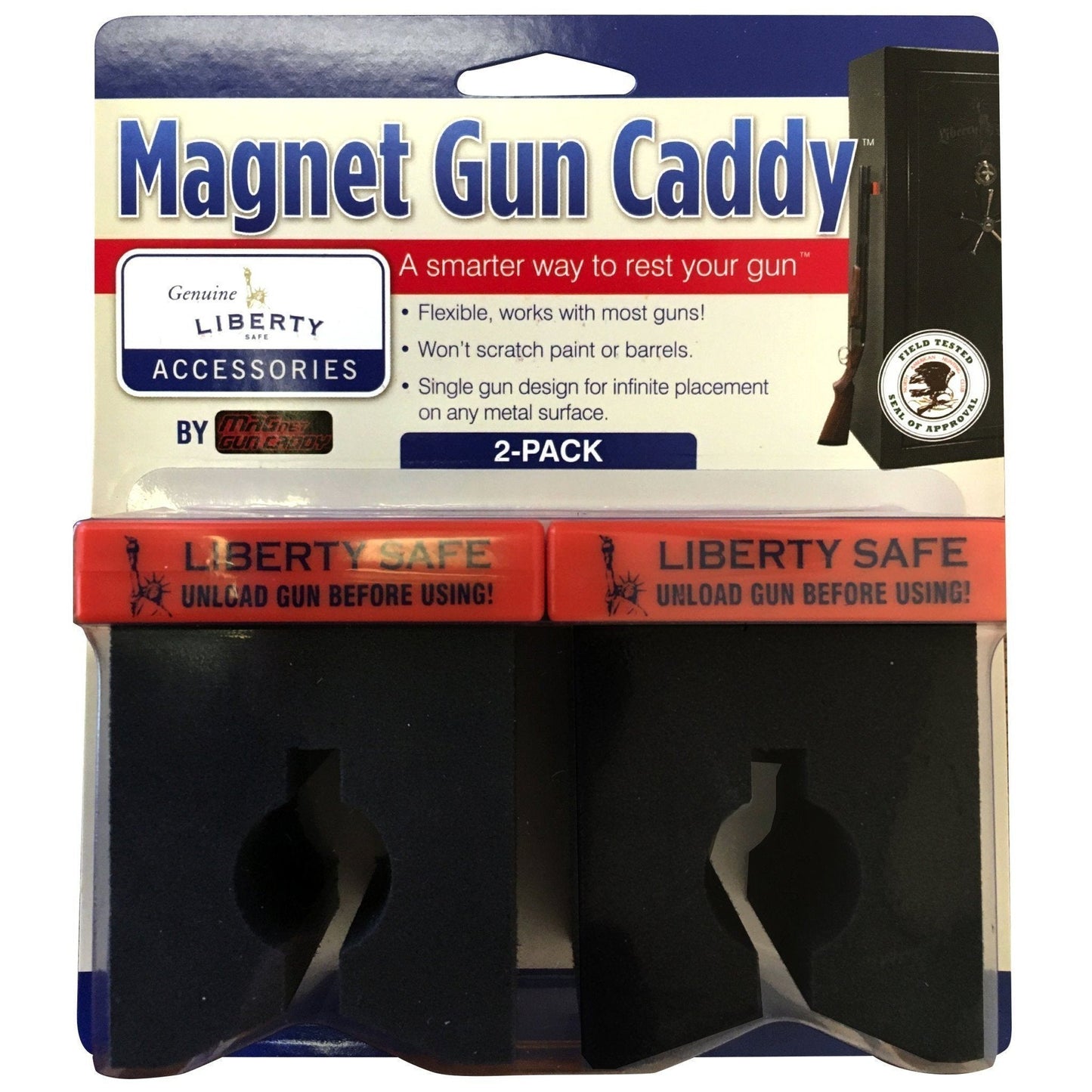 Liberty Safe-accessory-storage-magnet-gun-caddy-2-pack