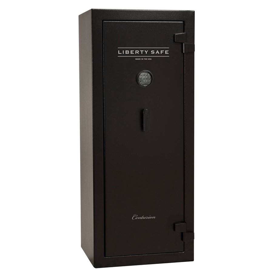 Liberty CENTURION 18 Safe in Textured Black with Black Electronic Lock.