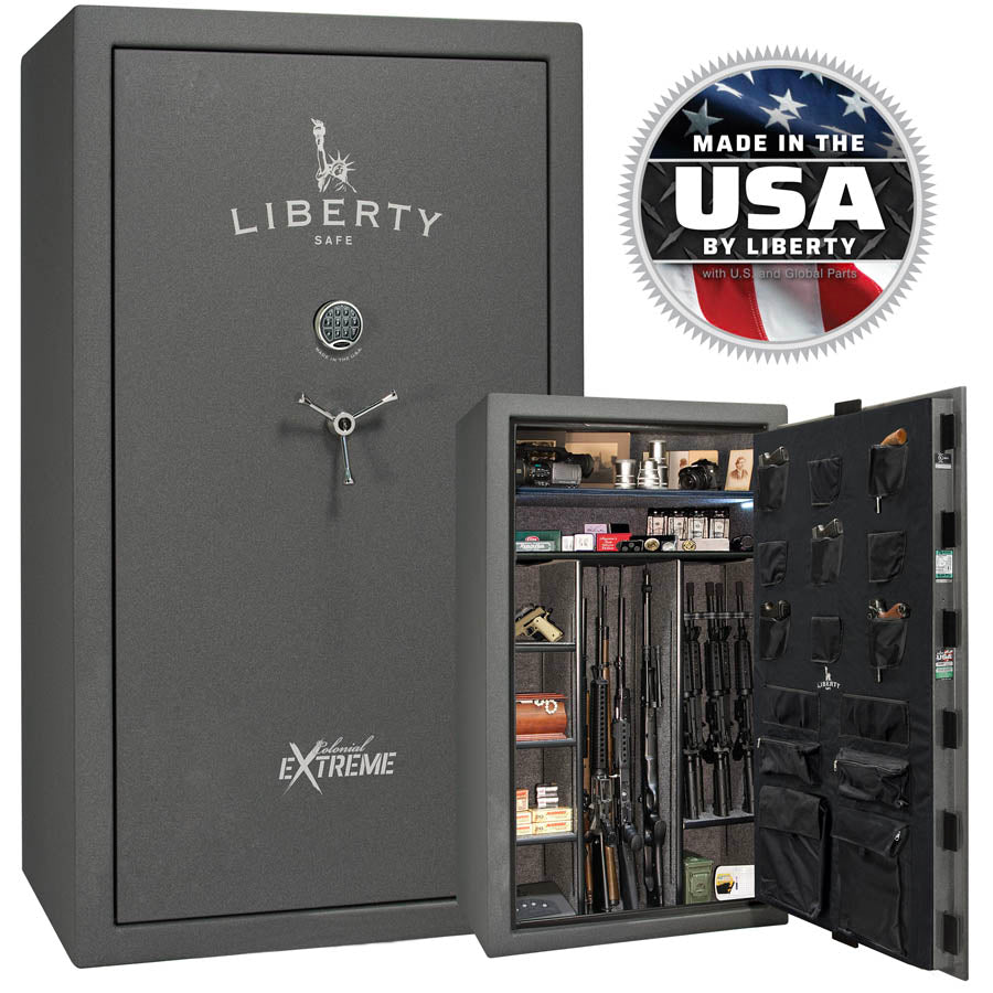 Liberty Colonial 50 Extreme Safe in Textured Granite.