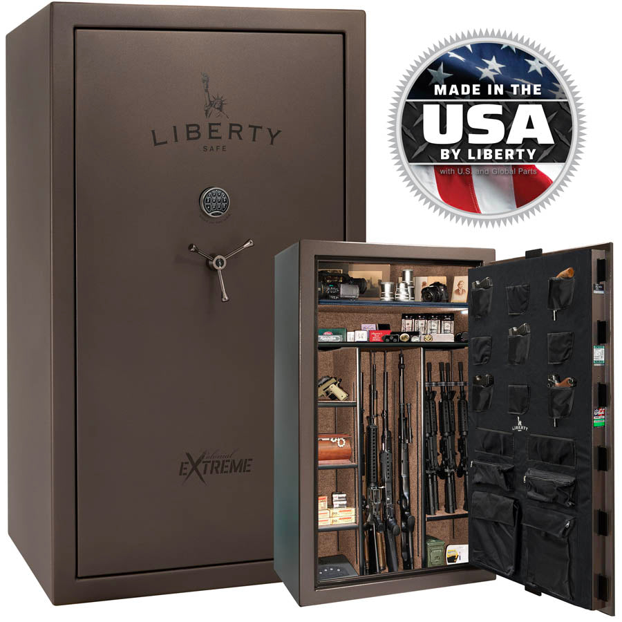 Liberty Colonial 50 Extreme Safe in Textured Bronze.