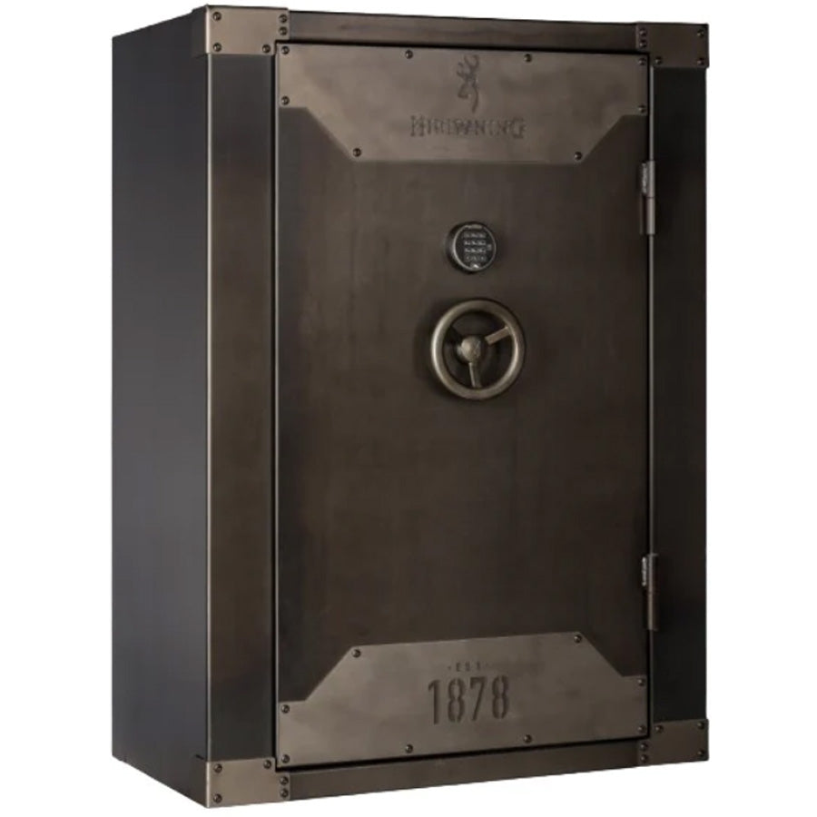 Browning 1878 Series-49 in  weathered Metal Glaze finish, door closed.