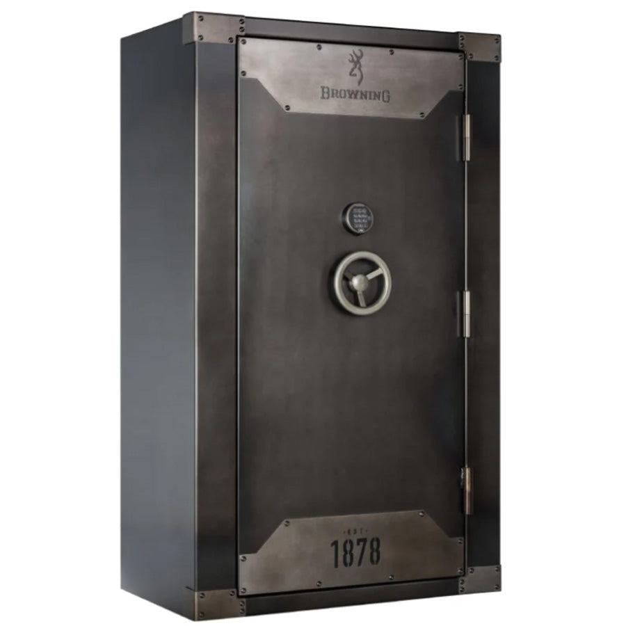 Browning 1878 Series-49T in  weathered Metal Glaze finish, door closed.
