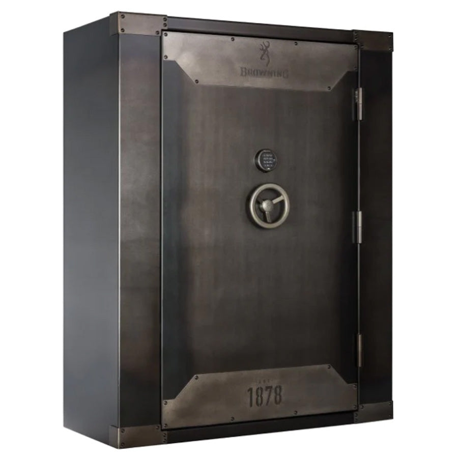 Browning 1878 Series-65T in  weathered Metal Glaze finish, door closed.
