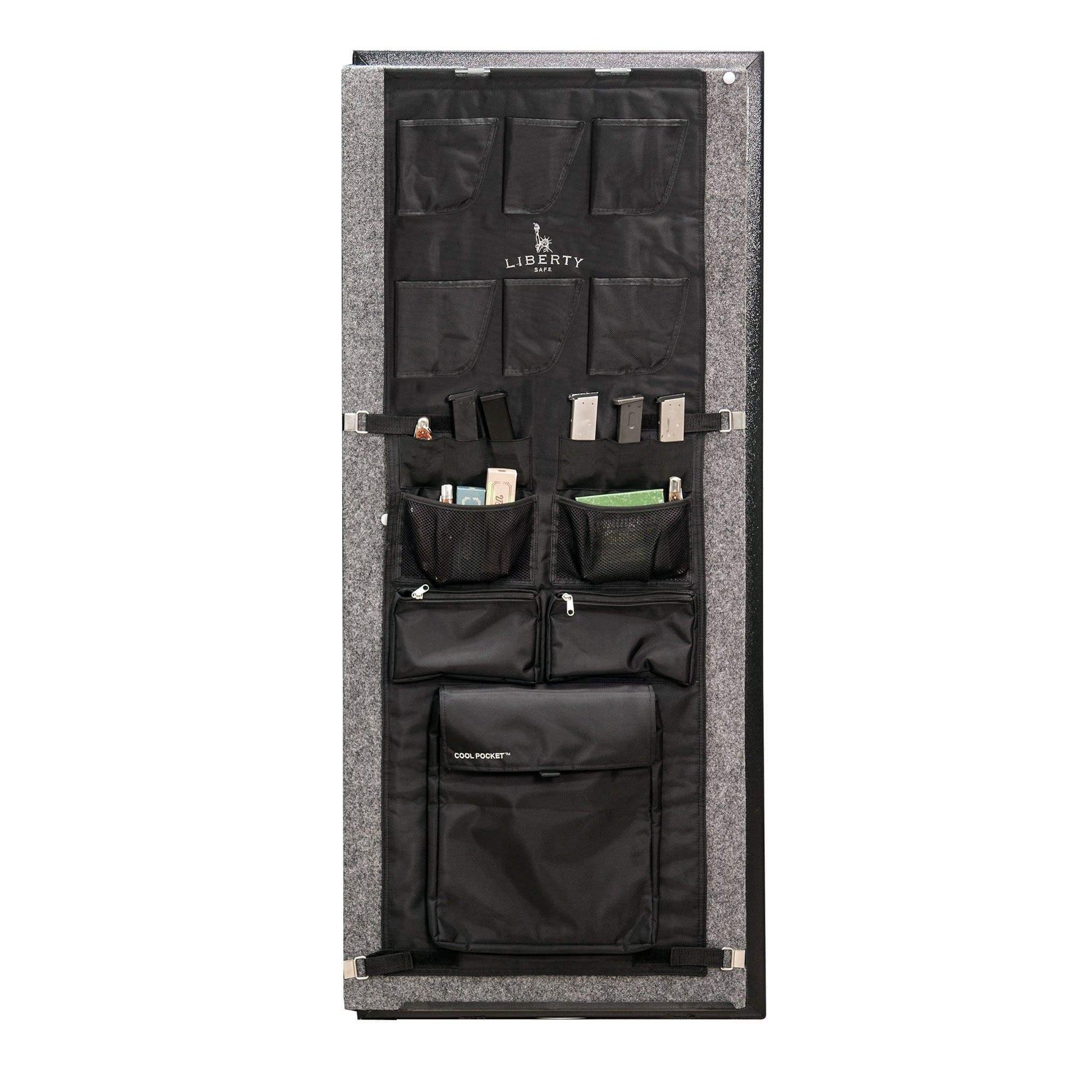 LIBERTY GUN SAFE DOOR PANEL ORGANIZER: 20-23-24-25 SIZE.