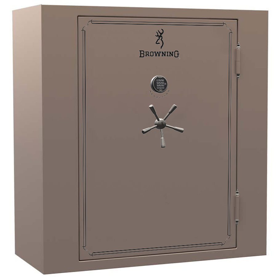Browning Safes Medallion in TITANIUM-METALLIC-GLOSS