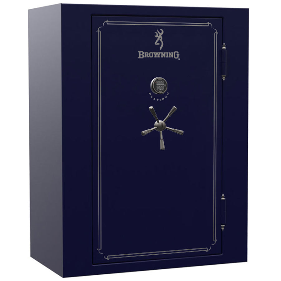 Browning Safes Platinum Series-49 in Sapphire Blue Gloss.