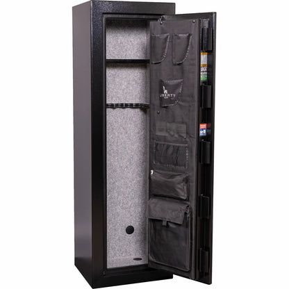 Liberty Safe Centurion 12 interior with factory-installed door panel organizer and adjustable shelf