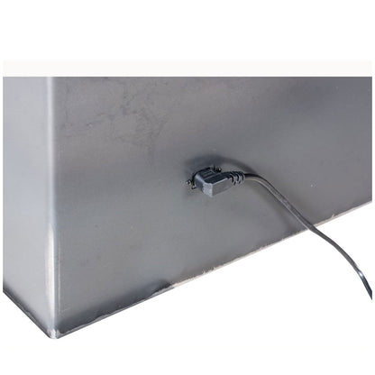 Electric Cord Plugged Into Back of Safe