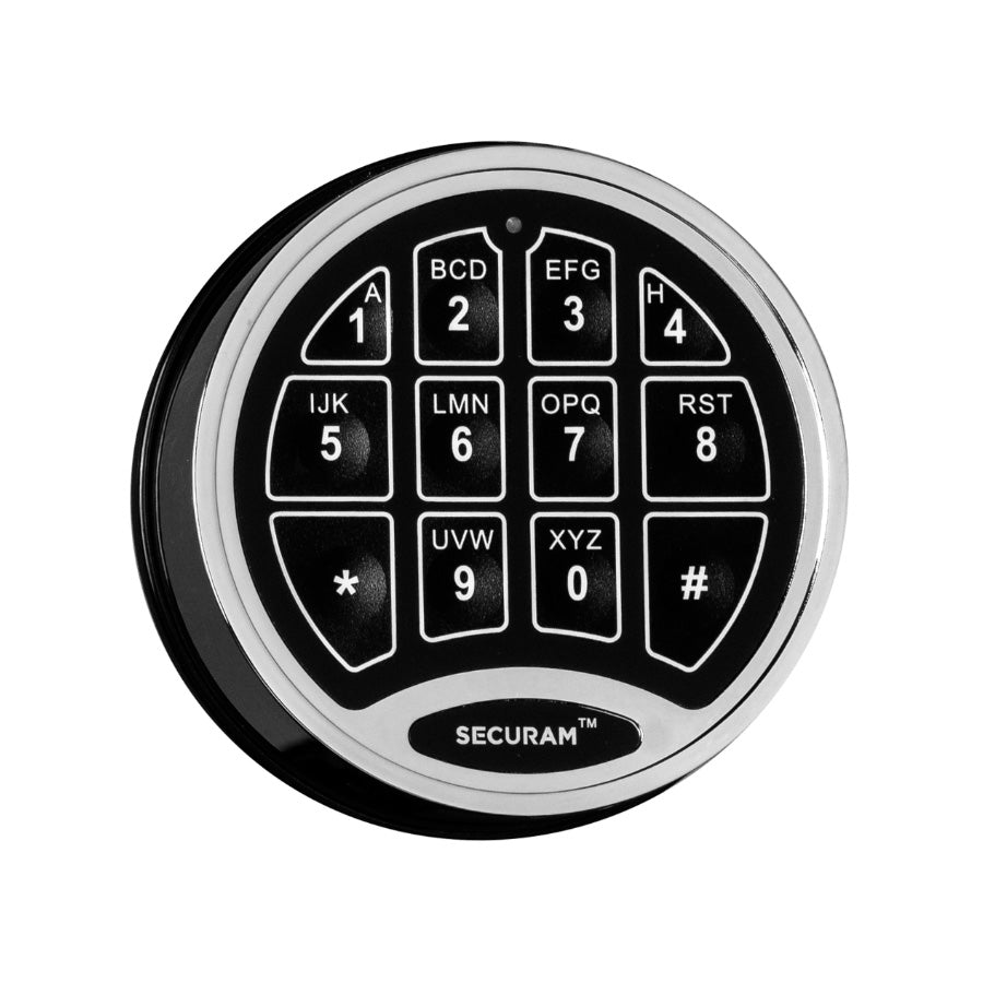 Factory-Installed UL® Listed Electronic Lock.