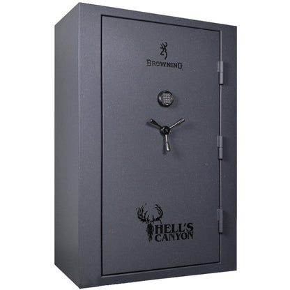 Browning Safe Hell's Canyon HC-49 in Textured Charcoal , door closed.