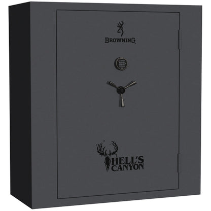 Browning Safe Hell's Canyon HC-65 in Textured Charcoal , door closed.
