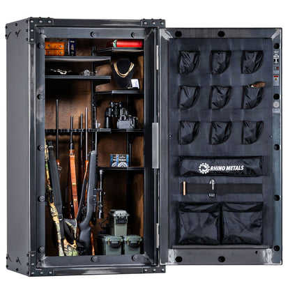 Rhino Metals Ironworks Lightning AIX6636 Rhino Vector Interior Image with Door Open 180-degrees.