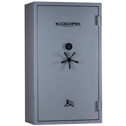 KODIAK KGX7141G in Gloss Gray Exterior Finish with Black Trim, Fully Upholstered Heather Interior.