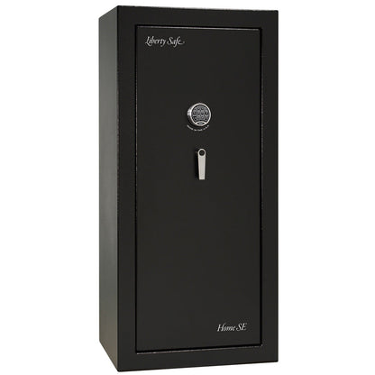 Liberty Safe Home SE in Textured Black, exterior.