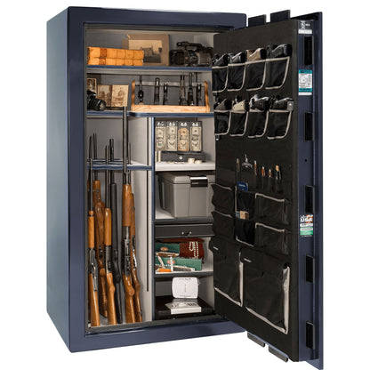 Liberty Lincoln 40 Safe in Blue Gloss, open.
