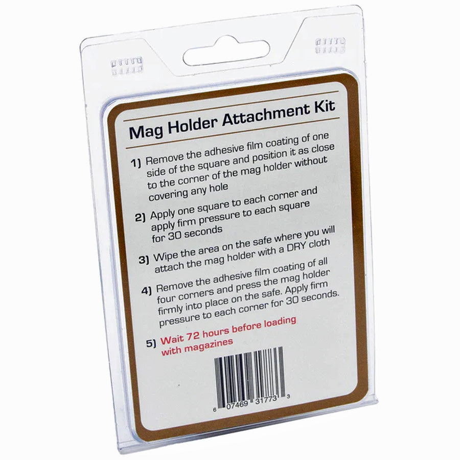 Liberty Safe AR-15 Mag Holder Attachment Kit Instructions.