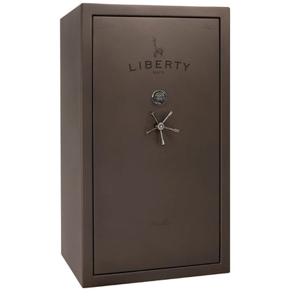 Liberty Safe Franklin 50 in Bronze Textured with Black Chrome, Exterior.