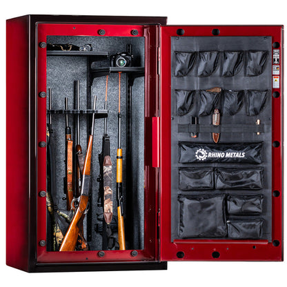 Rhino Thunderbolt TX6033GL Exterior in Crimson Two Tone Gloss Finish, interior 2.