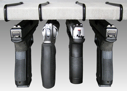Liberty Safe Handgun Hangers: Under Shelf Pistol Hangers - 4 pack.
