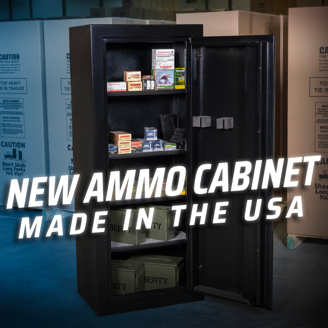 Liberty Ammo Cabinet — Heavy-Duty Steel Storage, Made in the USA