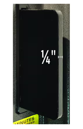 Security Levels 2-5 Locking bars.