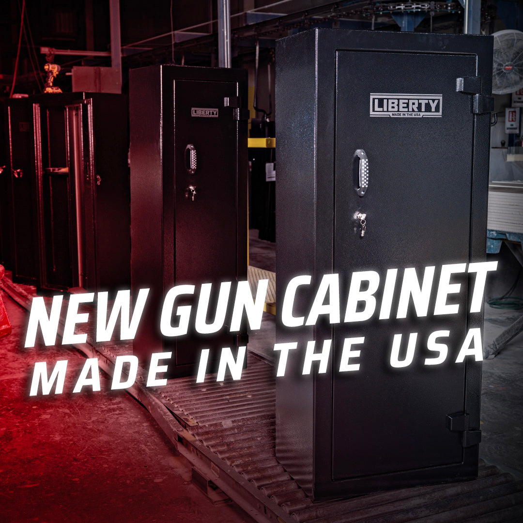 Check out Liberty's new Gun Cabinets in 2 different sizes!
