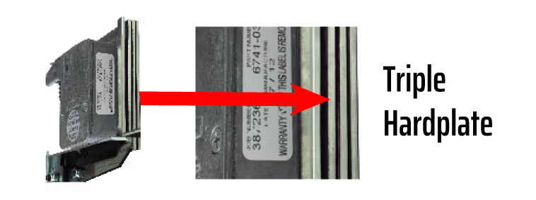 Security Level 8 Locking bars.