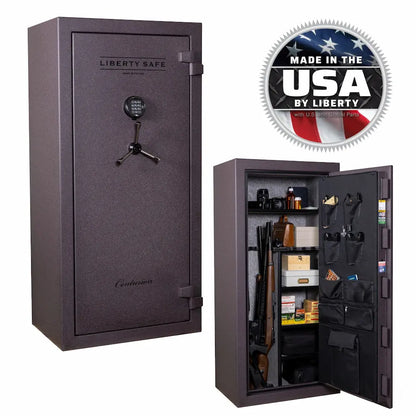 Liberty Safe Centurion 24 in limited edition forged red exterior and interior