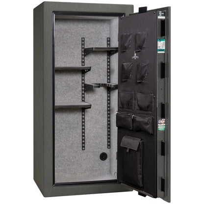 Liberty Colonial 23 gun safe in Textured Granite, Pro Flex interior - empty