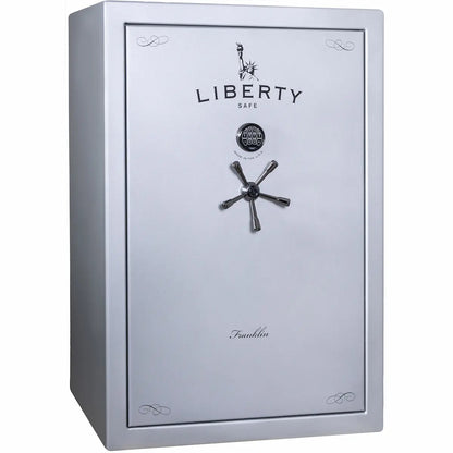 Liberty Franklin 45 gun safe glacial steel exterior