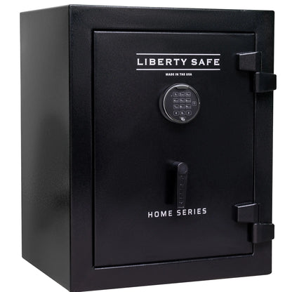 Liberty Home Series 8 in Textured Black with Black Chrome Hardware exterior