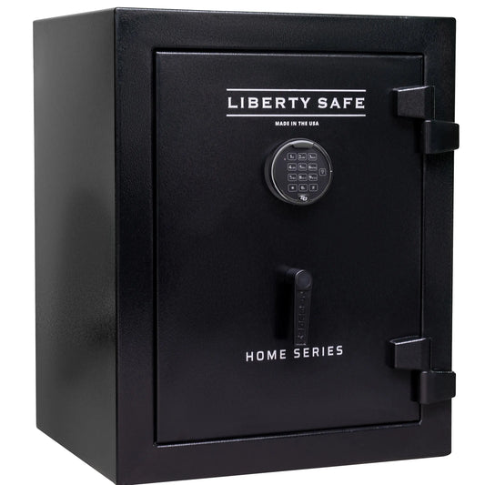 Liberty Home Series 8 in Textured Black with Black Chrome Hardware exterior