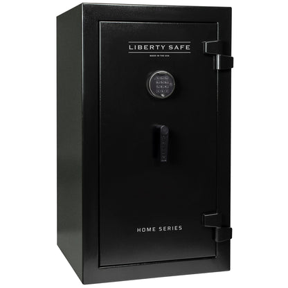 Liberty Home Series 12 in Textured Black with Black Chrome Hardware exterior