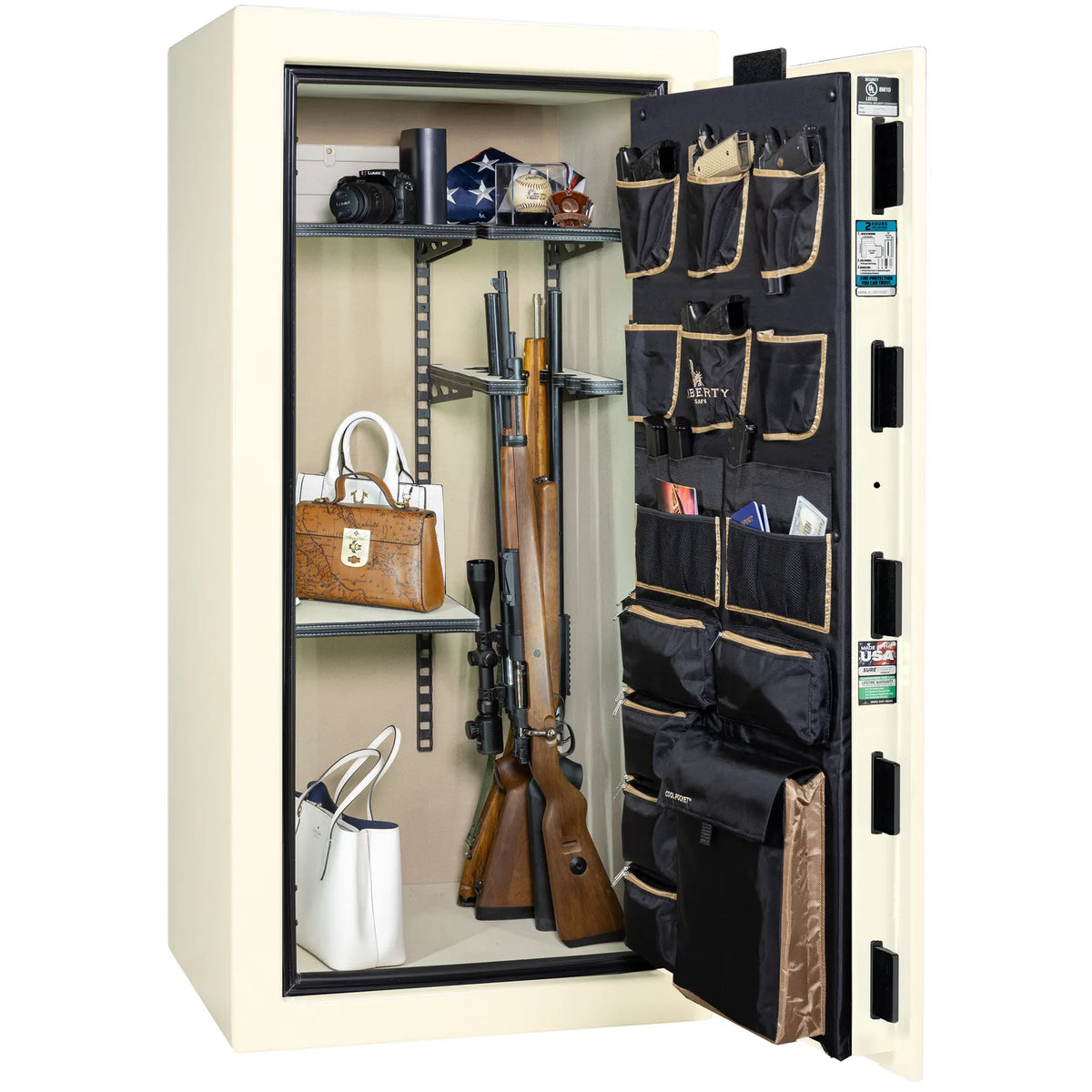 Liberty Lincoln 25 White Marble Pro Flex interior – loaded configuration