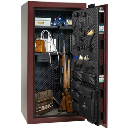 Liberty Lincoln 25 Burgundy Marble Signature interior – loaded configuration