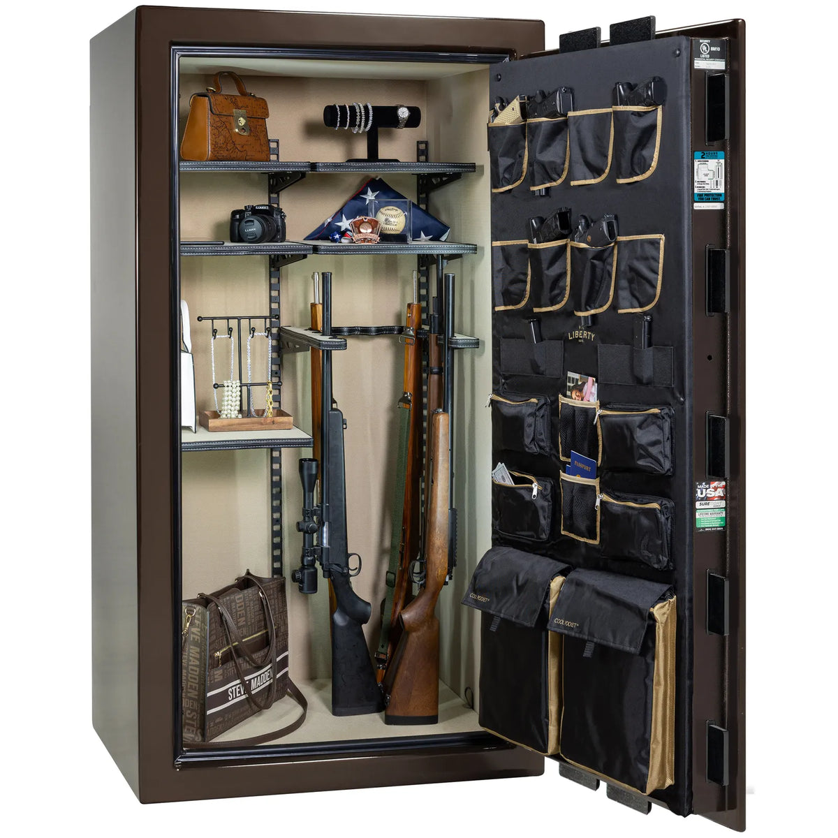 Liberty Lincoln 40 Bronze Gloss Pro Flex interior – loaded configuration