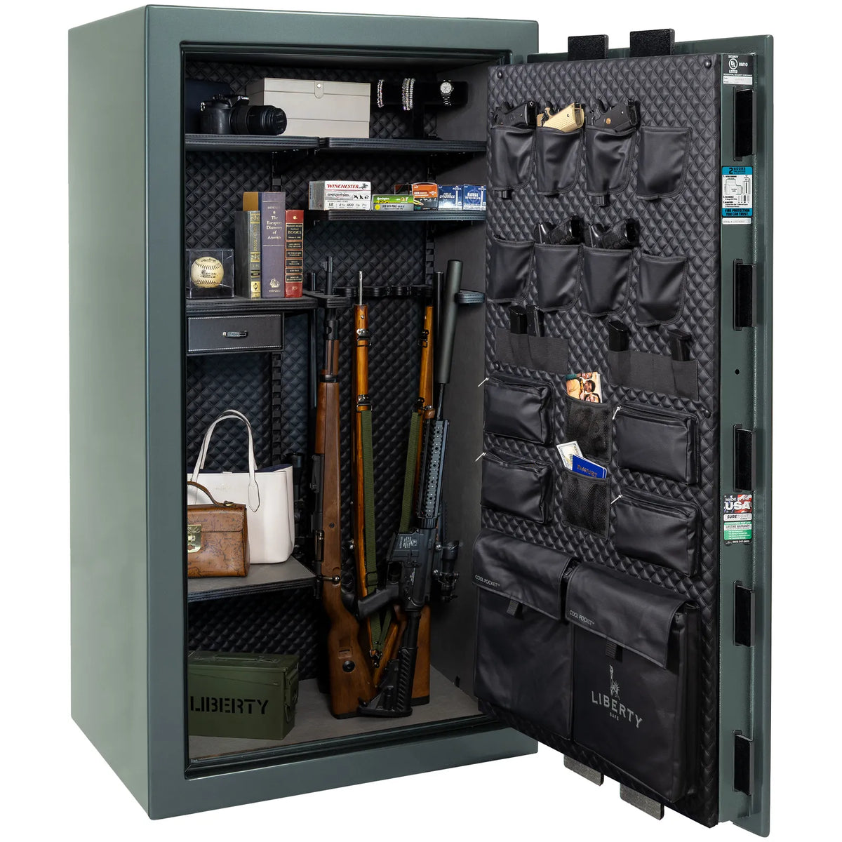 Liberty Lincoln 40 Forest Mist Gloss Signature interior – loaded configuration