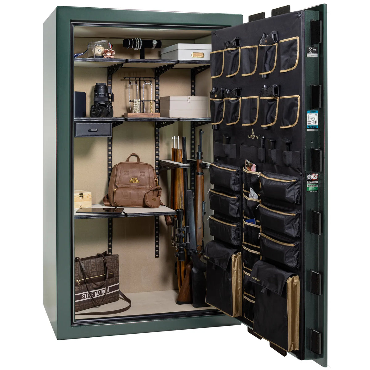 Liberty Lincoln 50 Green Marble Pro Flex interior – loaded configuration