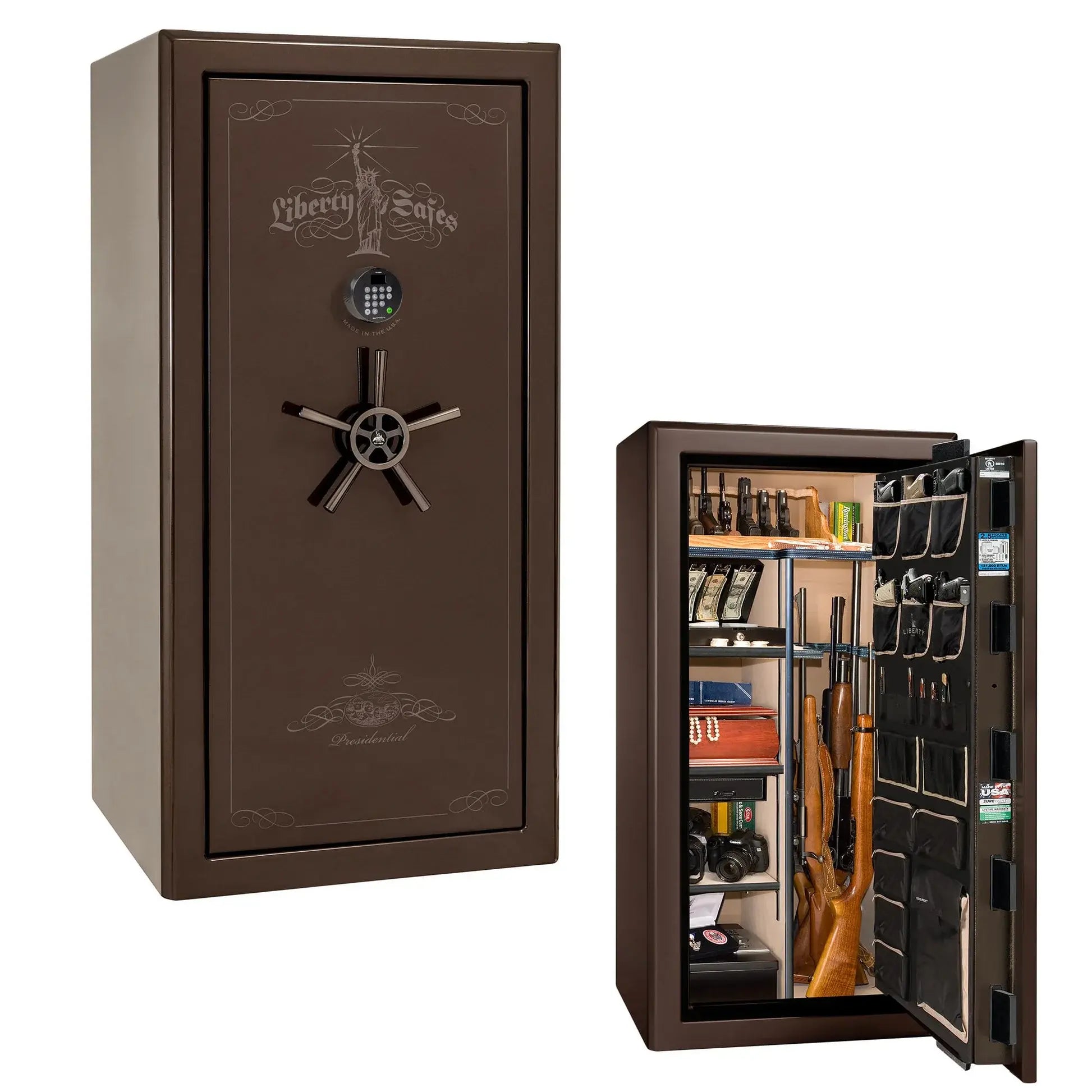 Liberty Safe Presidential 25 in bronze gloss