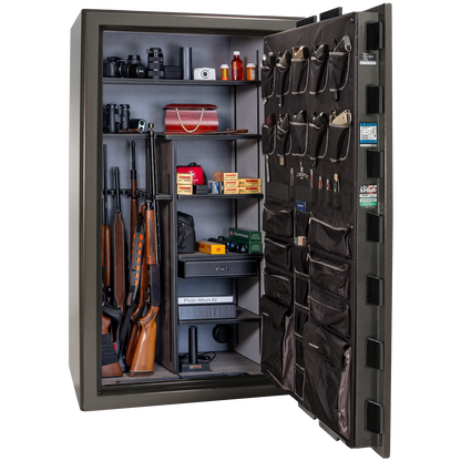 Liberty Safe Presidential 50 in Gray Marble with Black Chrome hardware