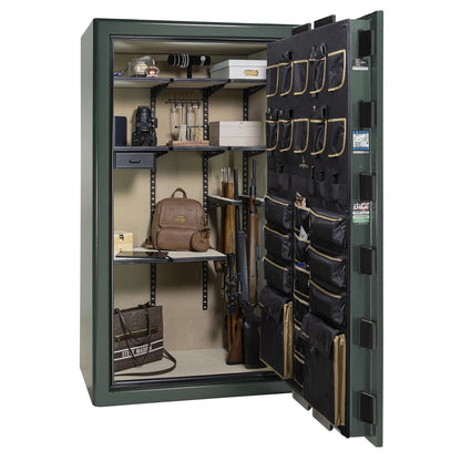 Liberty Presidential 50 safe in Green Marble with loaded Pro Flex interior.