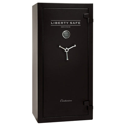 Liberty Safe CENTURION 24 Safe in Textured Black with Chrome Electronic Lock.