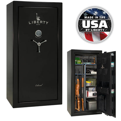 Liberty Colonial 23 Safe in Black Gloss.